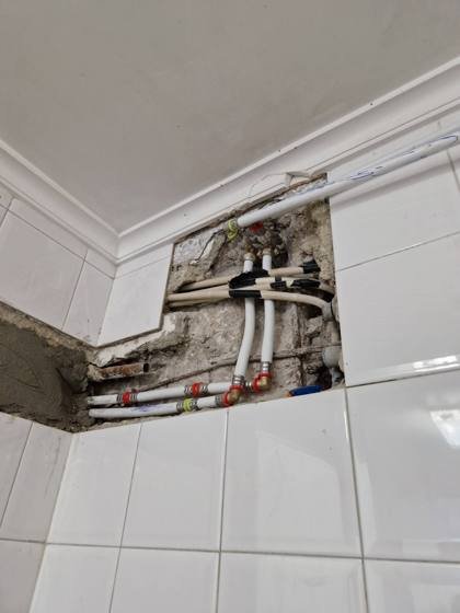 Trabalho de canalização e desentupimento realizado pela Só Esgotos, foto 5