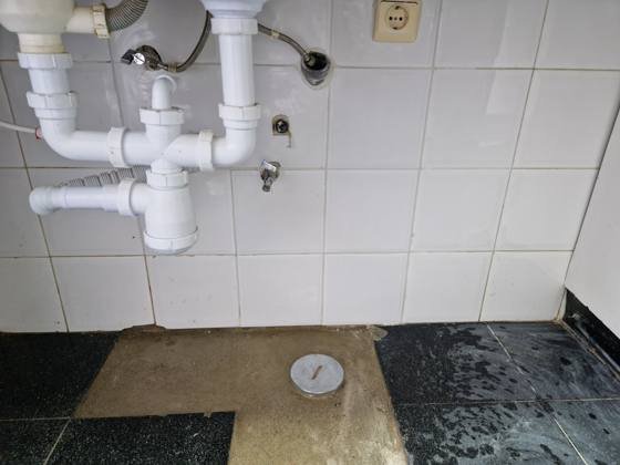 Trabalho de canalização e desentupimento realizado pela Só Esgotos, foto 11