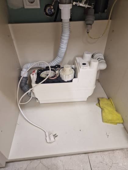 Trabalho de canalização e desentupimento realizado pela Só Esgotos, foto 56