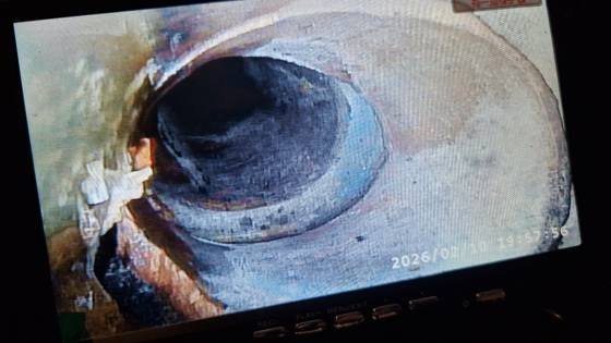 Trabalho de canalização e desentupimento realizado pela Só Esgotos, foto 136