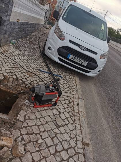 Trabalho de canalização e desentupimento realizado pela Só Esgotos, foto 154