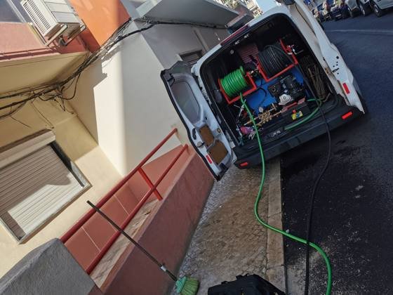 Trabalho de canalização e desentupimento realizado pela Só Esgotos, foto 156