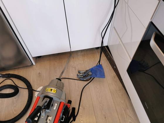 Trabalho de canalização e desentupimento realizado pela Só Esgotos, foto 161