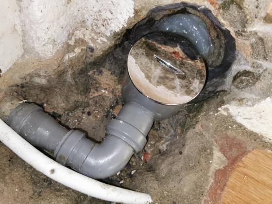Trabalho de canalização e desentupimento realizado pela Só Esgotos, foto 171